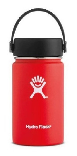 Imagen 1 de 3 de Botella Hydro Flask Wide Mouth 12 Oz. Lava