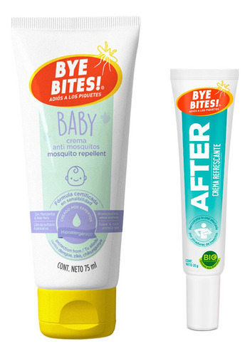 Duopack Crema Repelente Para Bebe De Mosquitos + After Bites