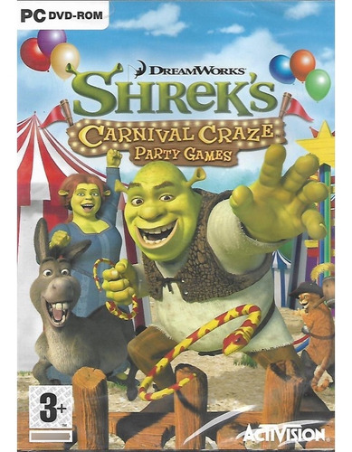 Juego Pc Shrek Carnival Games Multijugador