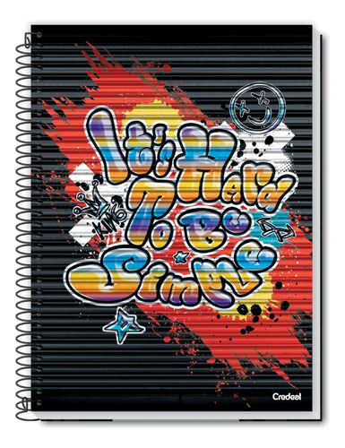 Caderno My Collection Masculino 12 Matérias 168 Folhas Sortida