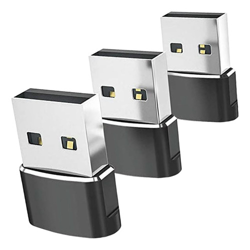 6 Convertidor Rápido De Enchufe Adaptador Tipo.1 A Usb