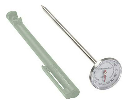 Kitchenaid Instant Read Thermometer, 1 Inch Dial, Pistachio