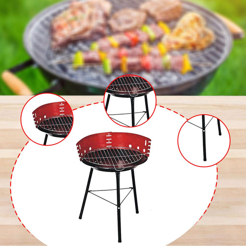 Parrilla De Carbón Para Barbacoa, Multifuncional,