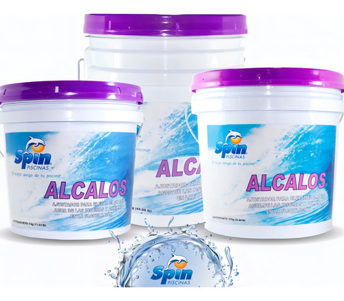 Spin Alcalos Sube Ph Para Alberca 13 Kg
