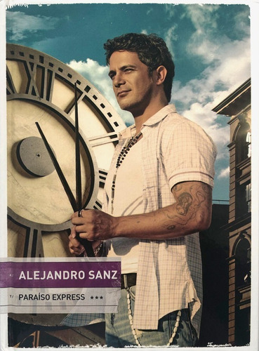 Alejandro Sanz Paraiso Express Cd + Libro Importado Nuevo