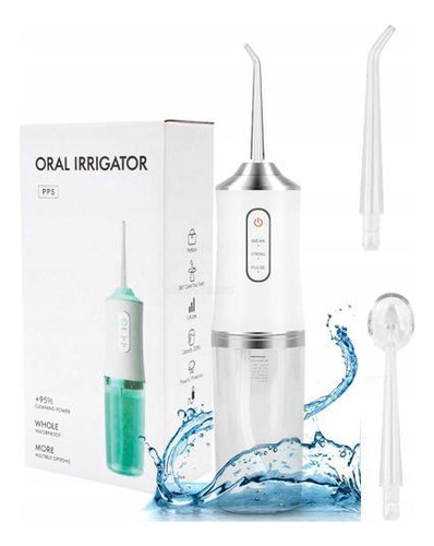 Irrigador Oral Dental Bucal Portátil Recarregável