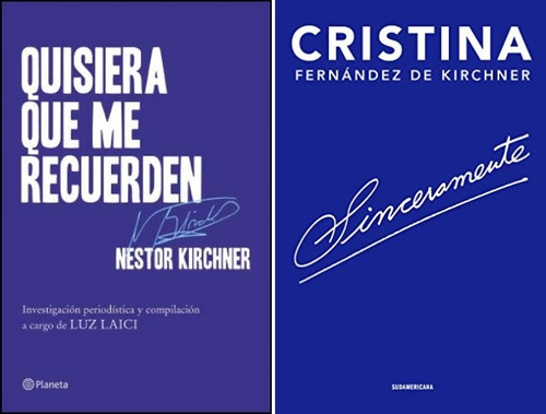 Oferta Dos Libros De Nestor Y Cristina Kirchner