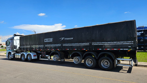 Mb New Actros 2548 Ano 21 + 4 Eixo Graneleira Noma 0km 13.5m