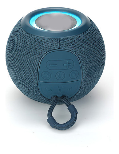 Bocina Bluetooth Inalámbrica Portatil Moreka M-337 Color Azul