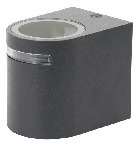 Lámpara Arbotante R Gris , Base Gu10, 6.5 W, Exterior