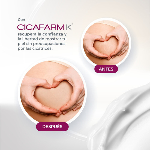 Creme cicatrizante de feridas Cicafarm K Fresh 30g