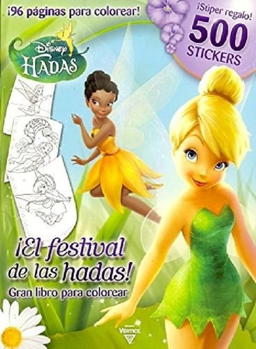 Libro - Festival De Las Hadas (c/500 Stickers) (disney Hada