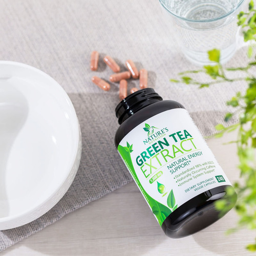 Suplemento Nature's Nutrition Extrato De Chá Verde 1000mg