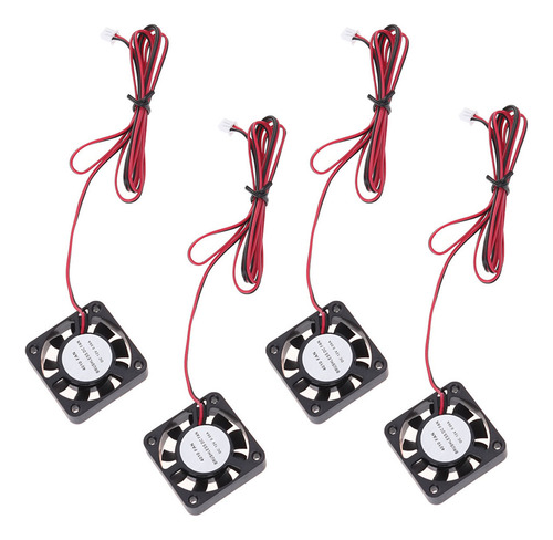 Ventilador De Refrigeración Sin Escobillas 4010 Dc 12 V, 4 U