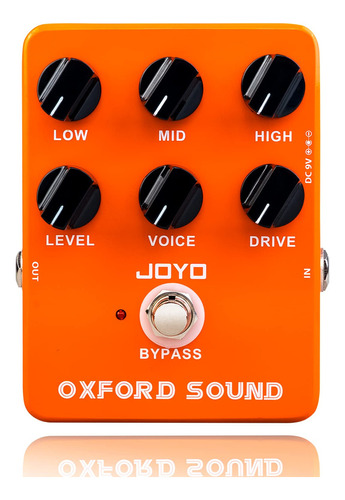 Joyo Overdrive Pedal De Efecto De Guitarra, Amplificador Na.