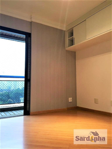 Imagem 3 de 12 de Apartamento Em Brooklin - São Paulo - 4455