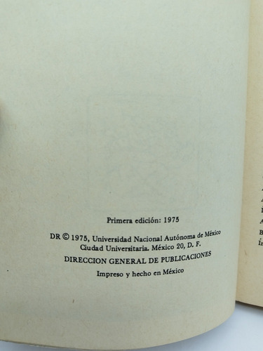 Introducción Al Estudio De Rabinal Achi Unam México 1975 1ae (Usado)