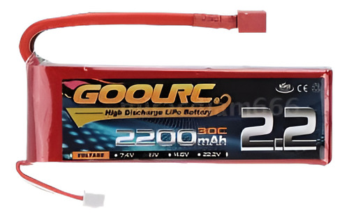 Goolrc 3s 11.1v 2200mah Batería De Li-po De 30 C Con Conecto