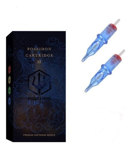 Poseidon Aston Cartucho Tattoo Tatuagem Cx10 Unid Calibre Da Agulhas 10 7RL