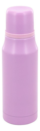 Termo Trendy Acero Inoxidable Doble Capa Con Tapa Y Pico Rosa