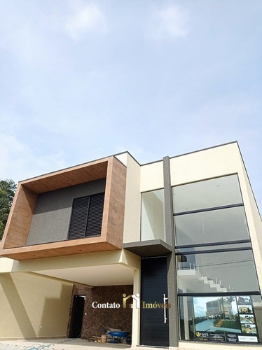 Imagem 4 de 7 de Sobrado Em Layout Diferenciado E Moderno Atibaia - Cc0436-1