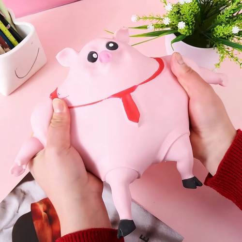 Juguetes Pink Pig Para Aliviar El Estrés