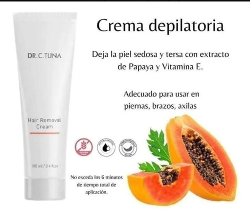 Crema Depilatoria Farmasi Adelgazamiento Del Vello Paulatino
