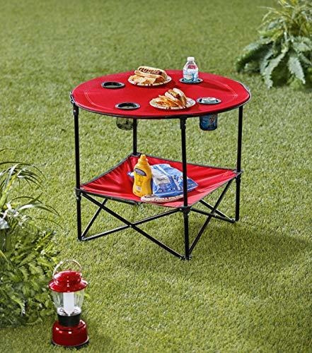 Mesa De Picnic Plegable Con Almacenamiento De Banco Tr2gt