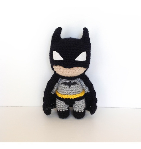 Batman - Tejido Al Crochet - Amigurumi | MercadoLibre