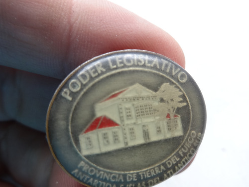 Medalla Poder Legislativo Tierra Del Fuego Ushuaia Antigua (Usado)
