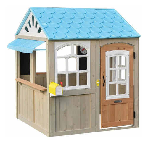 Casita Para Niños De Jardin Madera Real Kidkraft Color Oceanfront OCEANFRONT