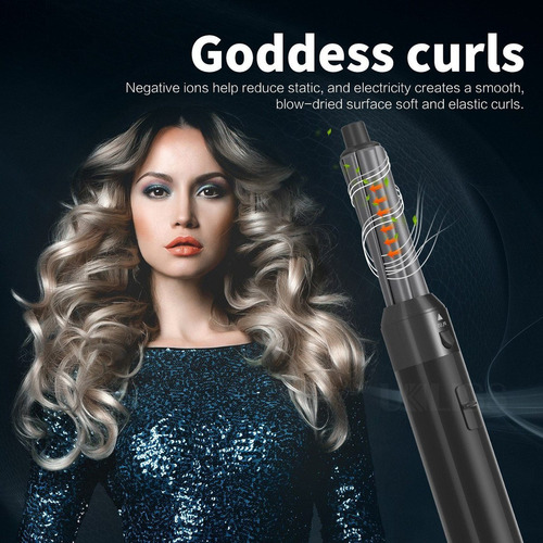 Secador De Cabelo Multifuncional 5 Em 1 Com Cali Air Comb 11