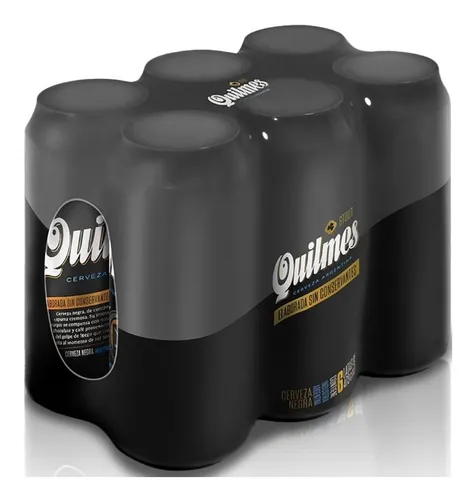 comprar Cerveza Quilmes Stout 473ml Pack X6 Zetta Bebidas