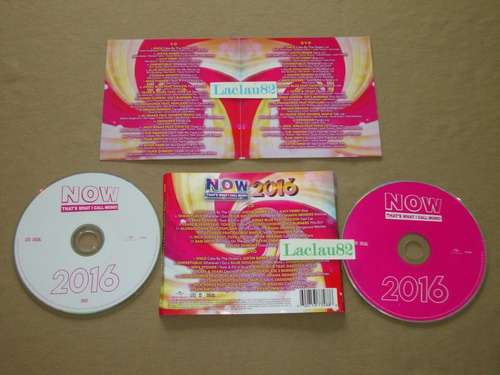 Now Thats What I Call Music 2016 Emi 2016 Cd + Dvd (Usado)