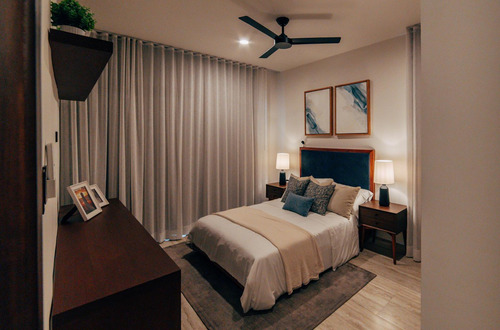 Venta Departamento De 2 Habitaciones En Privada En Temozón Norte