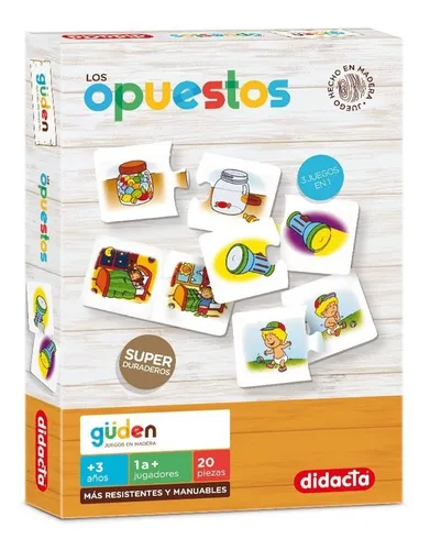 Puzzle Para Niños Con Imágenes De Opuestos