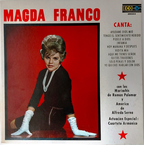 Magda Franco - Canta   Lp