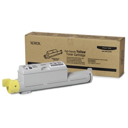 Toner Xerox Phaser 6360 Amarillo 106r01220 Alta Cap Original