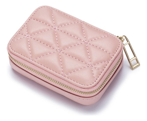 Y Estuche Para Lápiz Labial Con Espejo Portátil Para Bolso