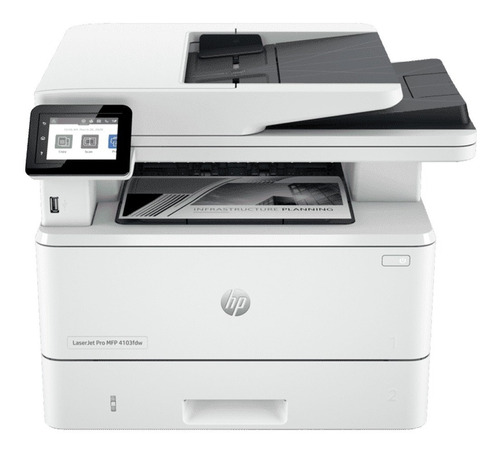 Impresora Multifuncion  Hp Laserjet Pro Mfp 4103fdw Wifi Adf