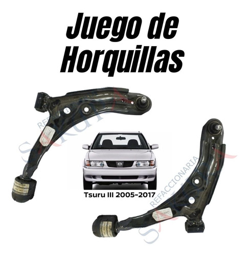 2 Horquillas Delanteras Completas Tsuru 3 2005 Originales