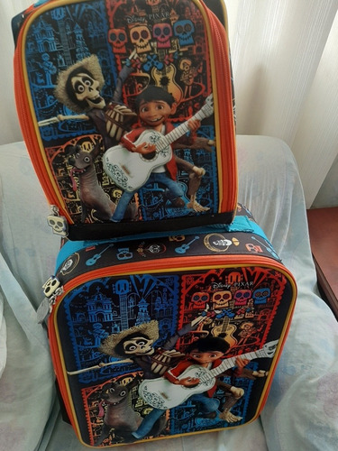 Mochila,lonchera,jurassic,star Wars,coco,patrulla,vengadores