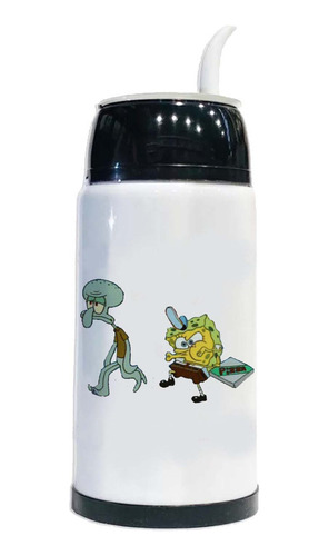 Mate Listo Termo Autocebante Bob Esponja Ar5