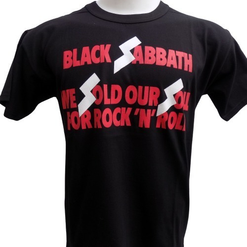 Remeras De Black Sabbath Vs Modelos Ozzy Dio Que Sea Rock