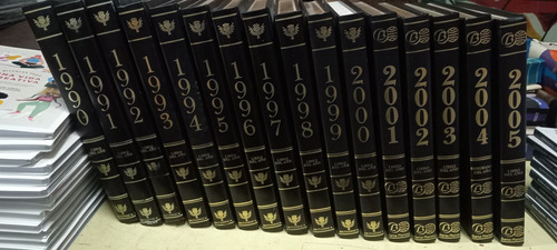 Colleccion Enciclopedia - Libro Del Año , Con Cd 1990 A 2005