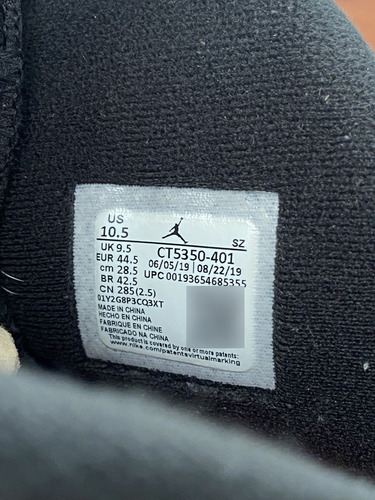 Zapatillas Air Jordan 6 Retro Us10.5 (Usado)