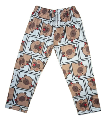 Pijama Infantil Capibara Playera Y Pantalón Niña Bebé