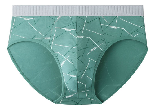 Calzoncillos Bóxer De Algodón A Media Cintura Para Hombre, C