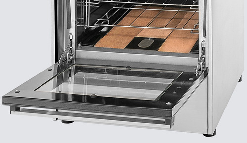 Cocina Sol Real Profesional 516mgv 4 Hornallas Visor R. Fund