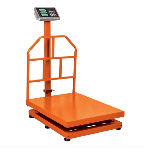 Bascula Digital De Plataforma 500kg Recargable Funsion Tara